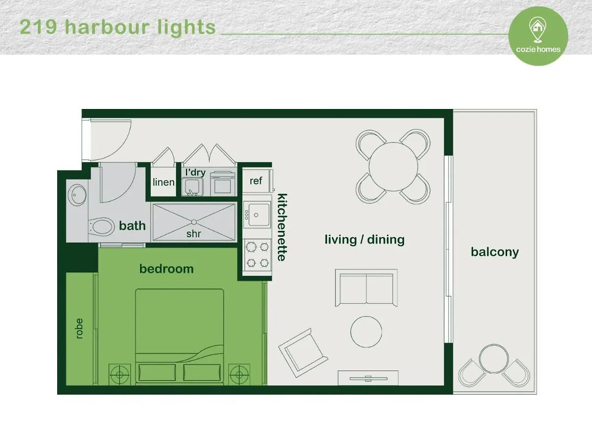 219 Harbour Lights With Ocean Views Lejlighed Cairns